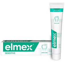 Зубная паста Elmex Sensitive, 75 мл с фторидом натрия + аминный комплекс