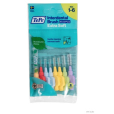 Межзубные ершики TePe ExtraSoft Mix 8шт