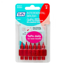 Межзубные ершики TePe Interdental Brush ORIGINAL 0.5 mm 6 шт (2 размер)