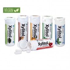 Жевательная резинка с ксилитом XYLITOL CHEWING GUM (баночка 30 шт)