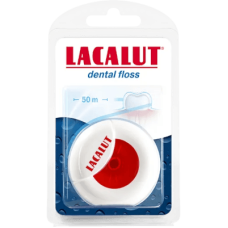 Зубная нить Lacalut Dental Floss вощеная, 50м