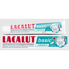 Зубная паста Lacalut basic junior 6+, 60г