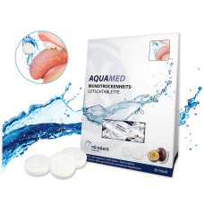 Таблетки для рассасывания против ксеростомии Aquamed с ксилитом и лизоцимом, miradent® (26 штук) ПОД ЗАКАЗ 2-3 ДНЯ