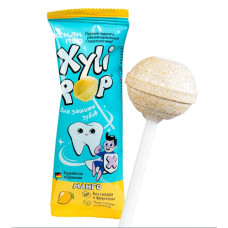 Леденец с ксилитом со вкусом манго XyliPOP® 