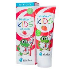 Зубная паста Mirafluor® Kids со вкусом малины, 75мл Зубная паста Mirafluor® Kids со вкусом малины, 75мл